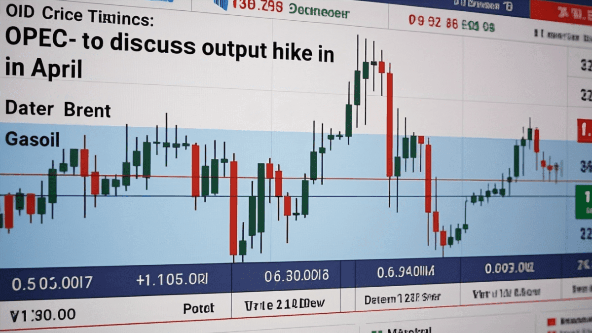 Oil Prices Fall Over 1% as OPEC+ Considers Major Output Hike for July
